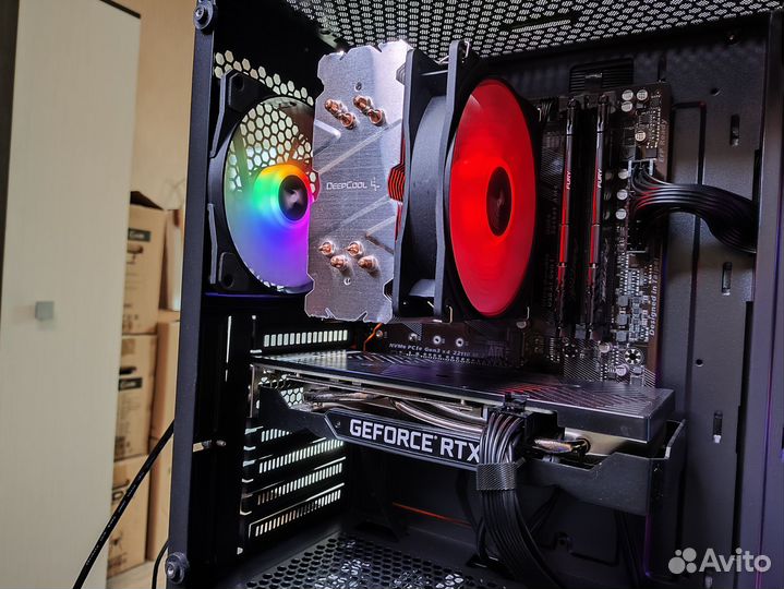 Игровой комп Ryzen 5 5600G+ RTX2060 Super 8Gb+ 2x8