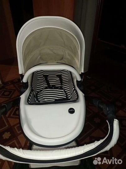 Коляска 2 в 1 эко кожа