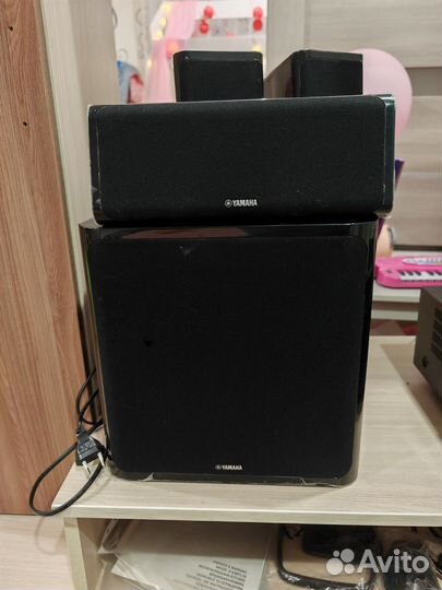 Система 5.1 Yamaha NS-PA40 + Ресивер RX-V377