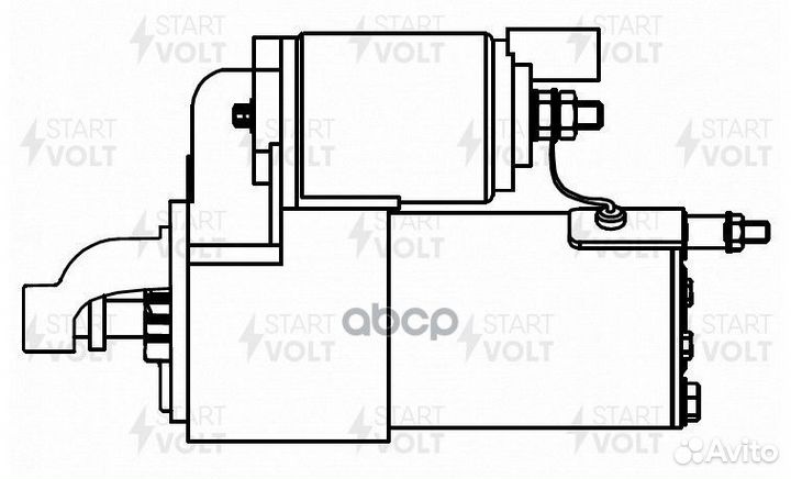 Стартер LSt 0801 startvolt