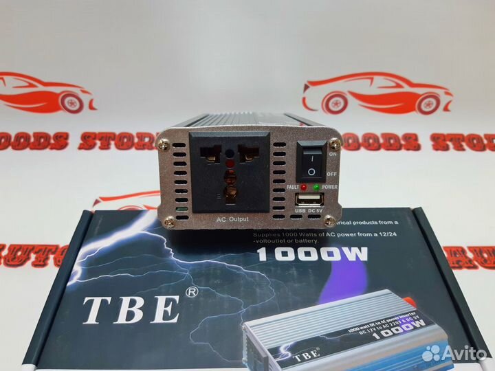 Преобразователь напряжения - инвертор TBE 1000W