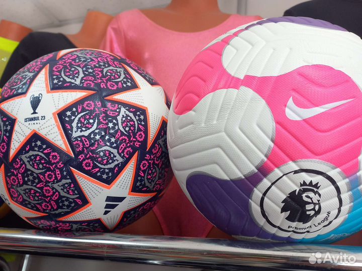 Футбольный мяч adidas, nike, лига чемпионов 2023