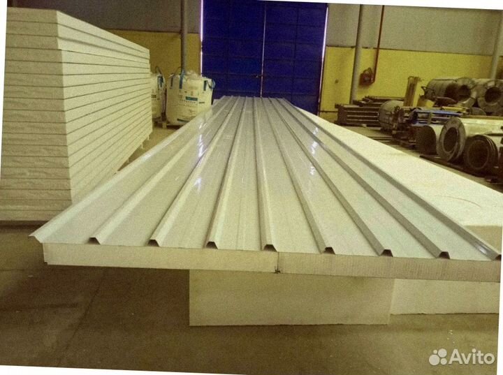 Сэндвич панели (кровельные) PIR от 200 м2