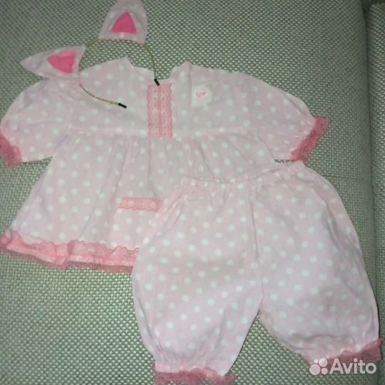 Новогодний костюм поросёнка 92