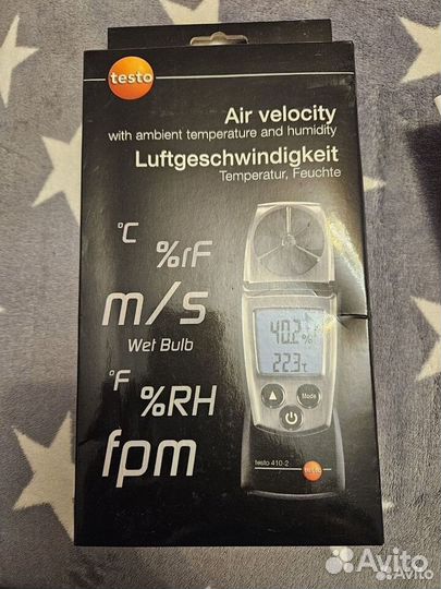 Анемометр Testo 410-2