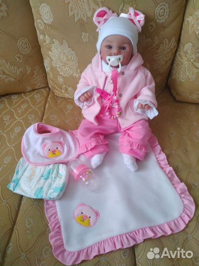 Кукла реборн новорожденная