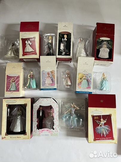 Ёлочные игрушки Barbie hallmark винтаж