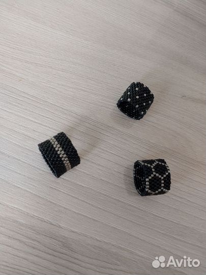 Кольцо из бисера