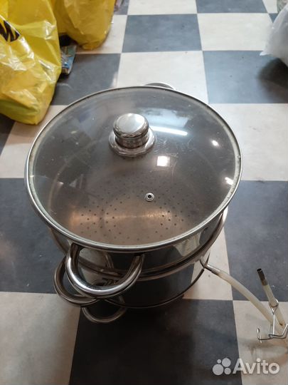 Соковарка-пароварка нержавеющая сталь
