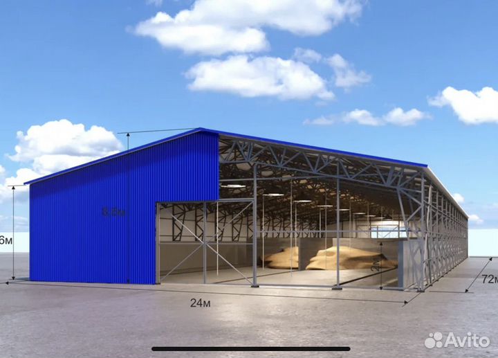 Быстровозводимые ангары