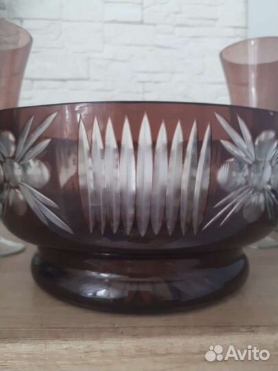 Фруктовая ваза винтаж