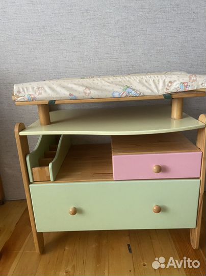 Комод детский с пеленальным столиком