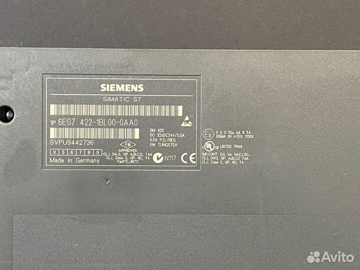 Siemens 6ES7 422-1BL00-0AA0 с хранения, 3 шт