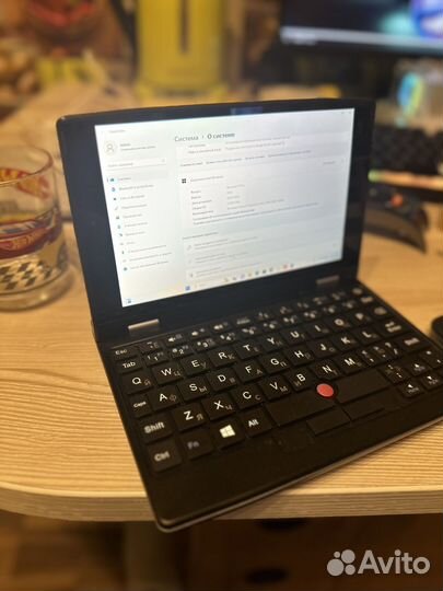Ноутбук мини сенсорный windows 11, 12 gb,256gb