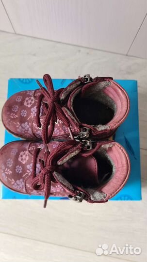 Ботинки для девочки демисезонные 23 размер