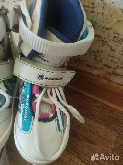 Коньки Nordway детские раздвижные 26-30