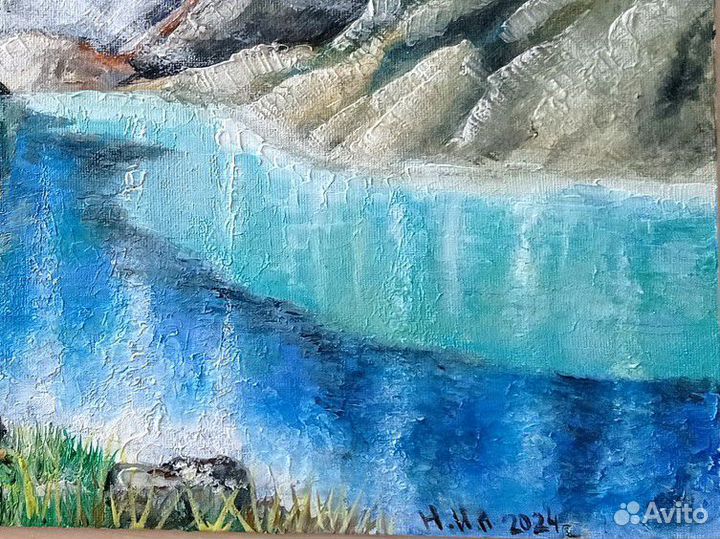 Картины маслом, горы