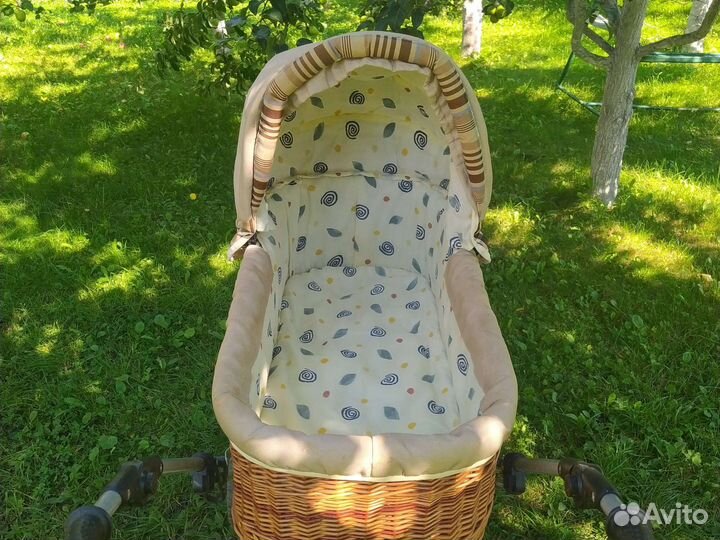 Коляска люлька для новорожденных бу