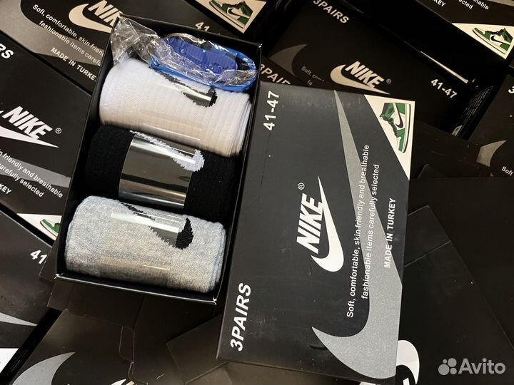 Носки Nike с брелком оптом