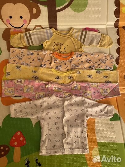 Вещи пакетом на малышку