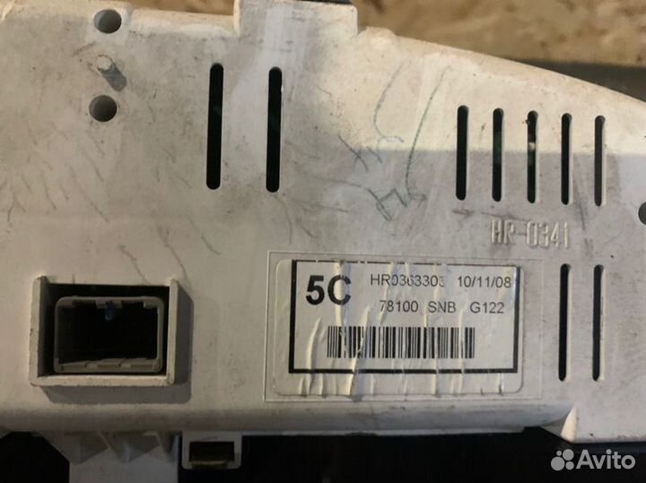 Панель приборов Honda Civic 4D седан 1.8 2009