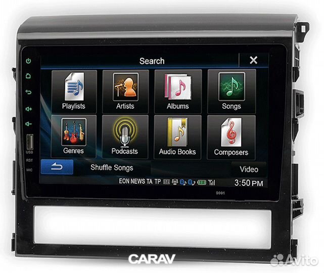 Переходная рамка toyota LC 200 (V8) 2015+