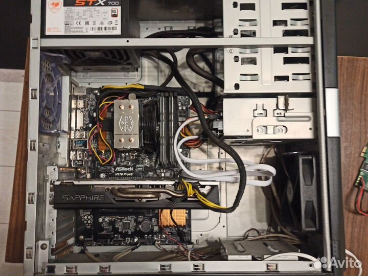 Игровой компьютер i5 6500 rx580 8gb