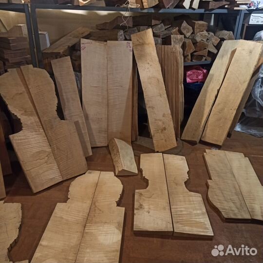 Древесина для изготовления муз.инструментов