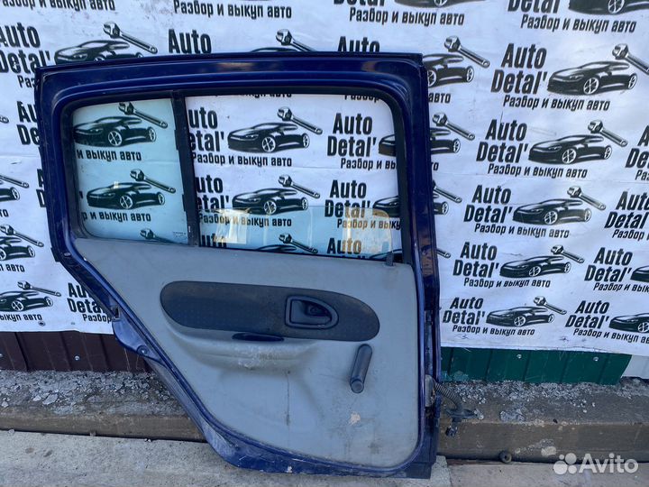 Дверь задняя левая renault symbol 1
