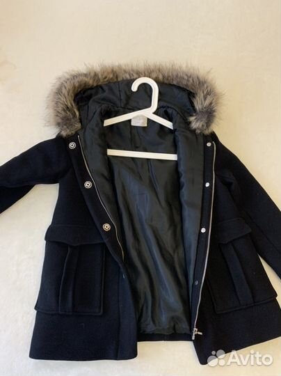 Пальто для девочки zara