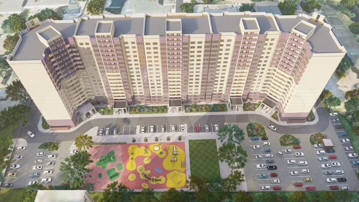 2-к. квартира, 69,3 м², 14/17 эт.