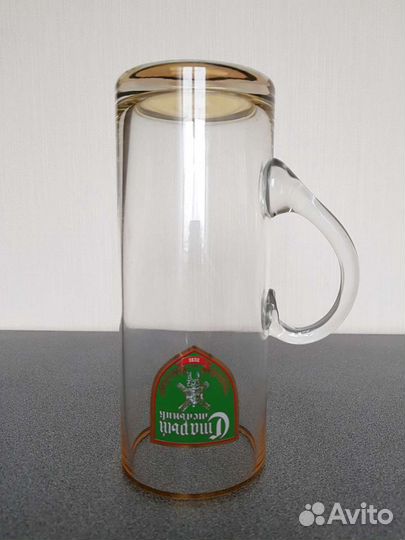 Кружка пивная фирменная + бирдекели