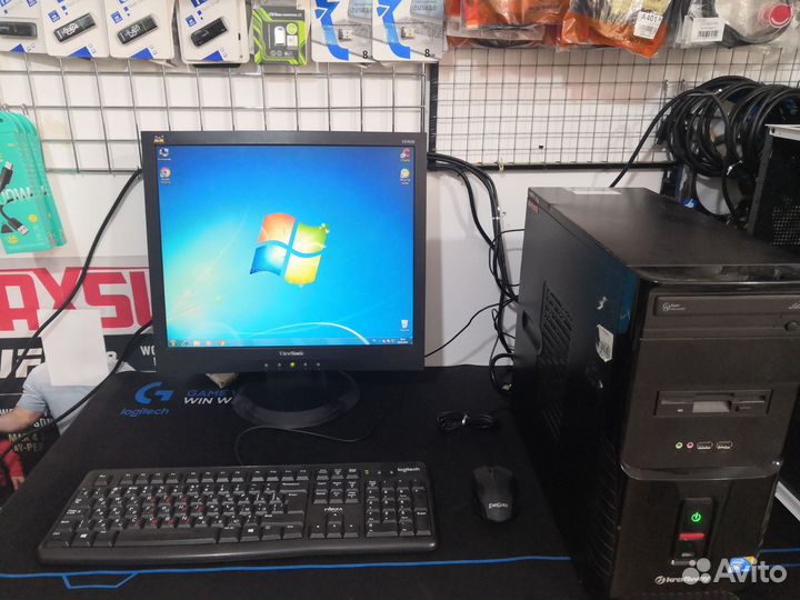 Офисный компьютер полный комплект