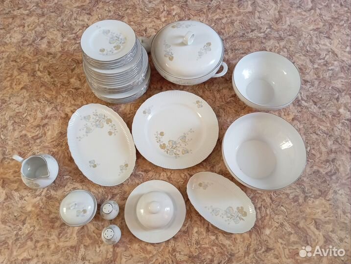 Столовый сервиз гдр на 6 персон