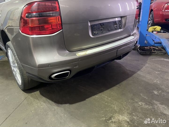 Задний бампер porsche cayenne 957