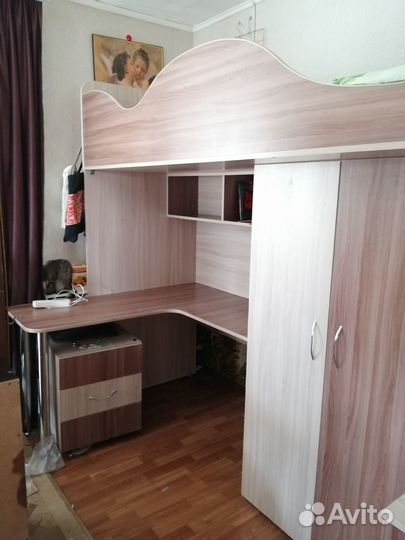 Кровать чердак