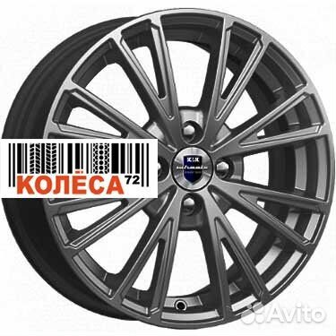 Кик Меандр 6x15 4x98 ET35 Dia58.6 Дарк платинум