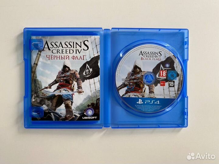 Игра Assassin's Creed Black Flag (Черный флаг) PS4