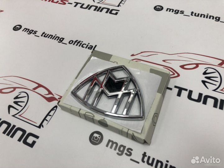 Шильдик Maybach на крышку багажника Mercedes Benz