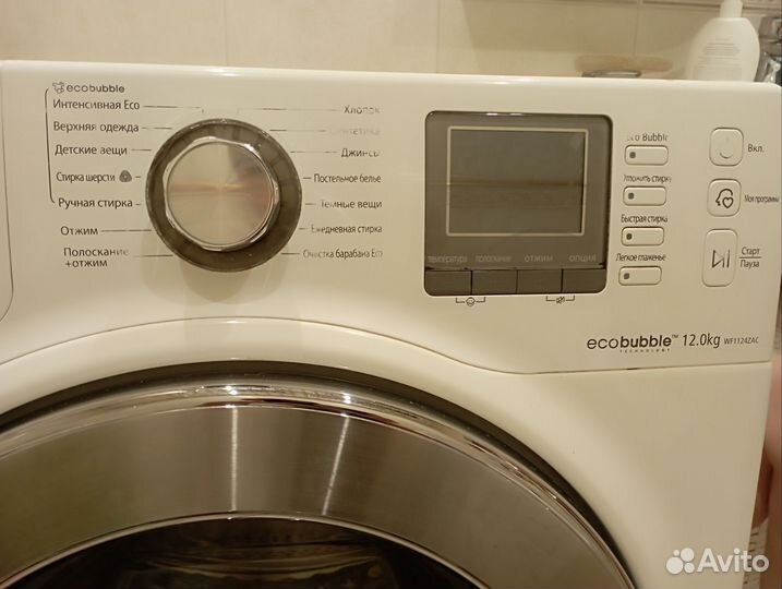 Стиральная машина samsung eco bubble