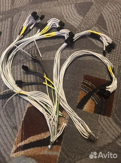 Провода для блока питания на 5 GPU