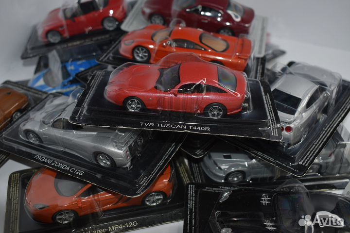 Суперкары Deagostini модели 1:43