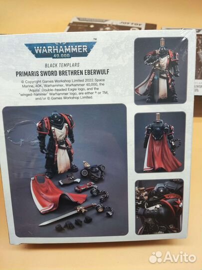 Warhammer 40k Black Tamplars trio Joytoy