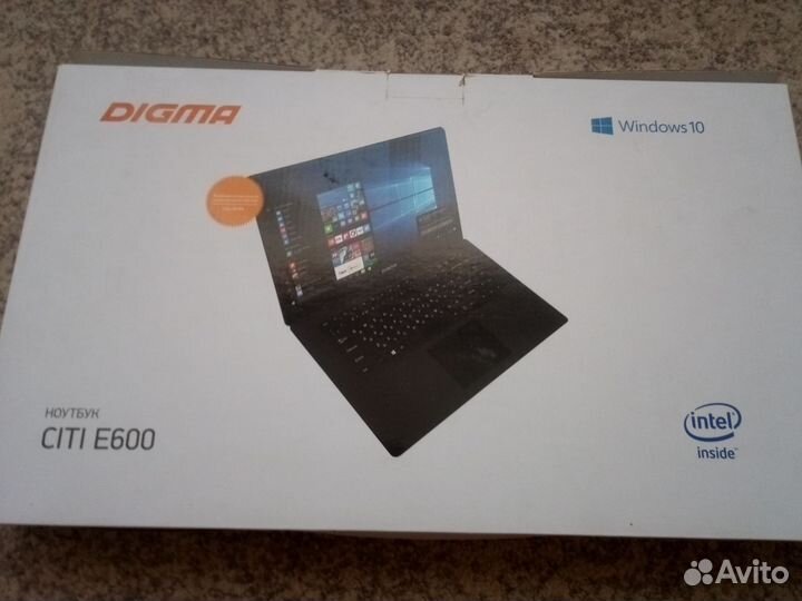 Ноутбук digma citi E600
