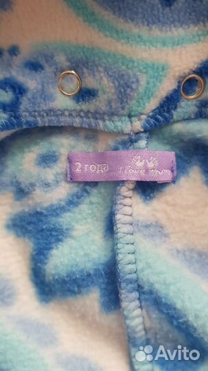 Флисовый комбинезон 86