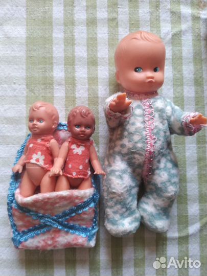 Куклы СССР пупсы