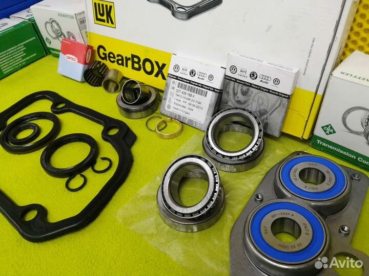Комплект подшипников на МКПП vw,skoda
