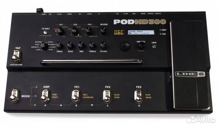 Гитарный процессор line 6 pod hd300