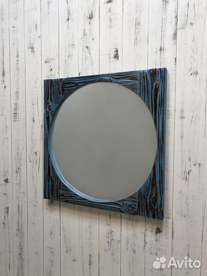 Зеркало старинное в раме