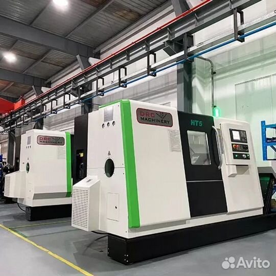 Токарный центр с чпу с наклонной станиной